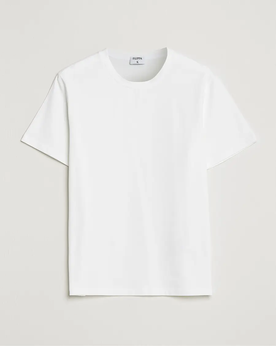 Filippa K Stretch Cotton Tee White