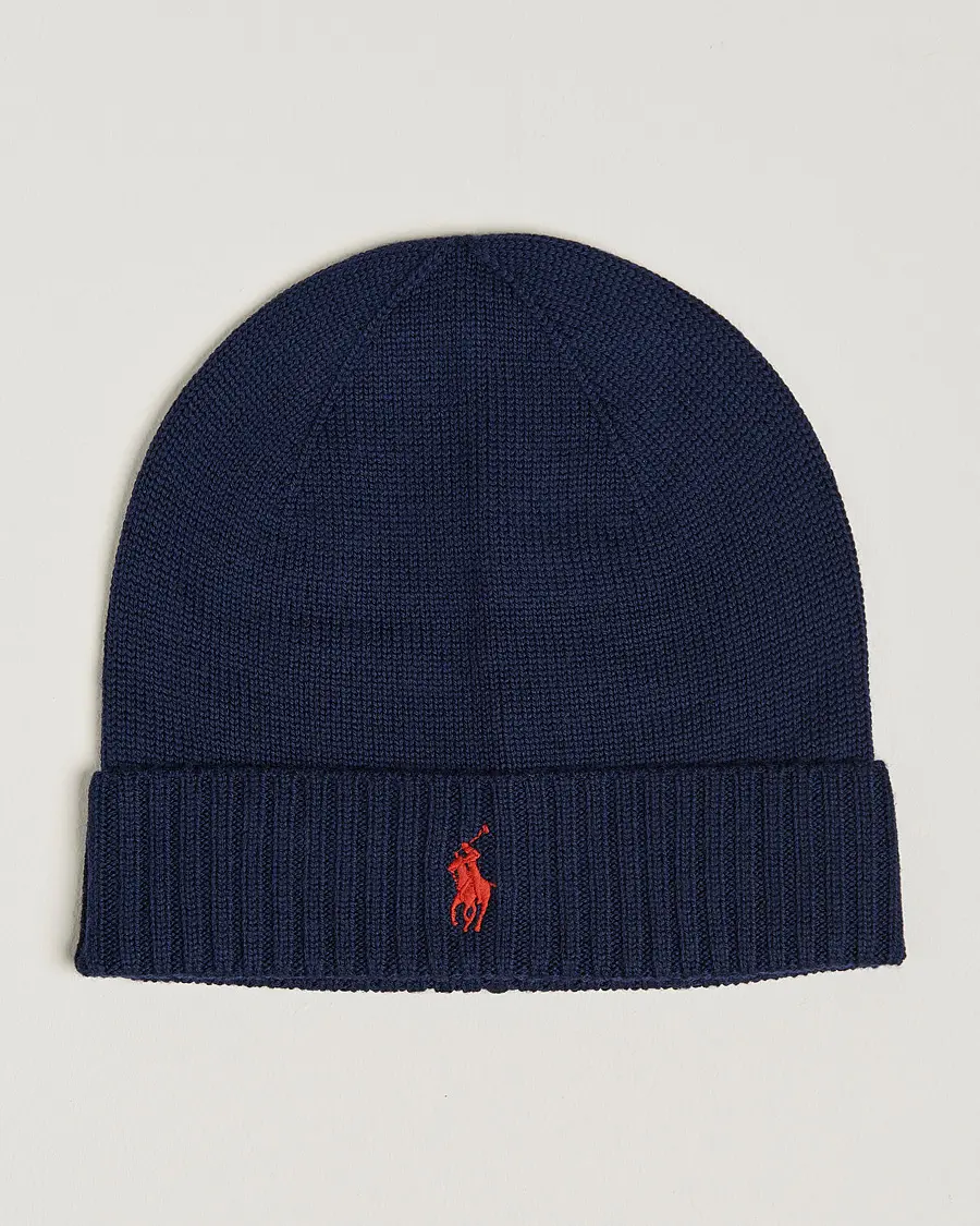 Polo Ralph LaurenMerino BeanieHunter Navy