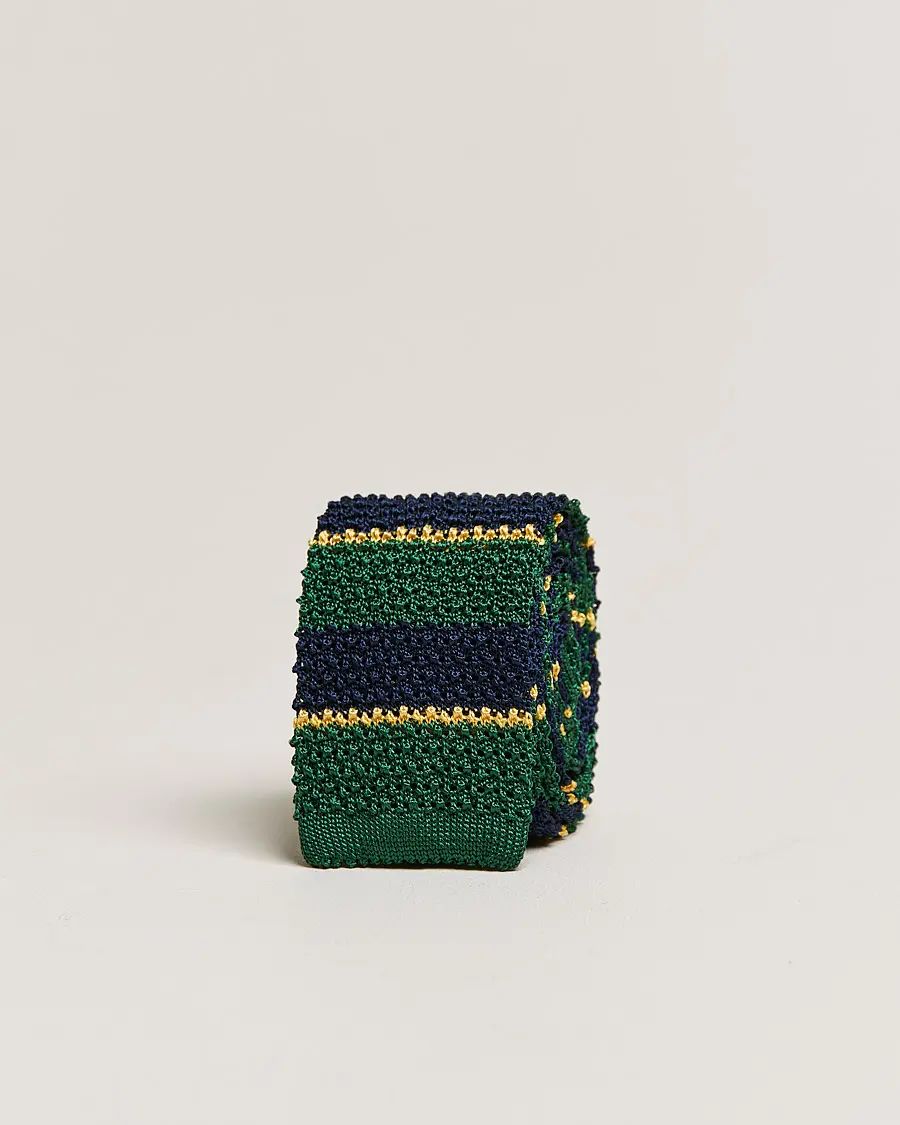 Polo Ralph LaurenKnitted TieGreen/Navy/Gold