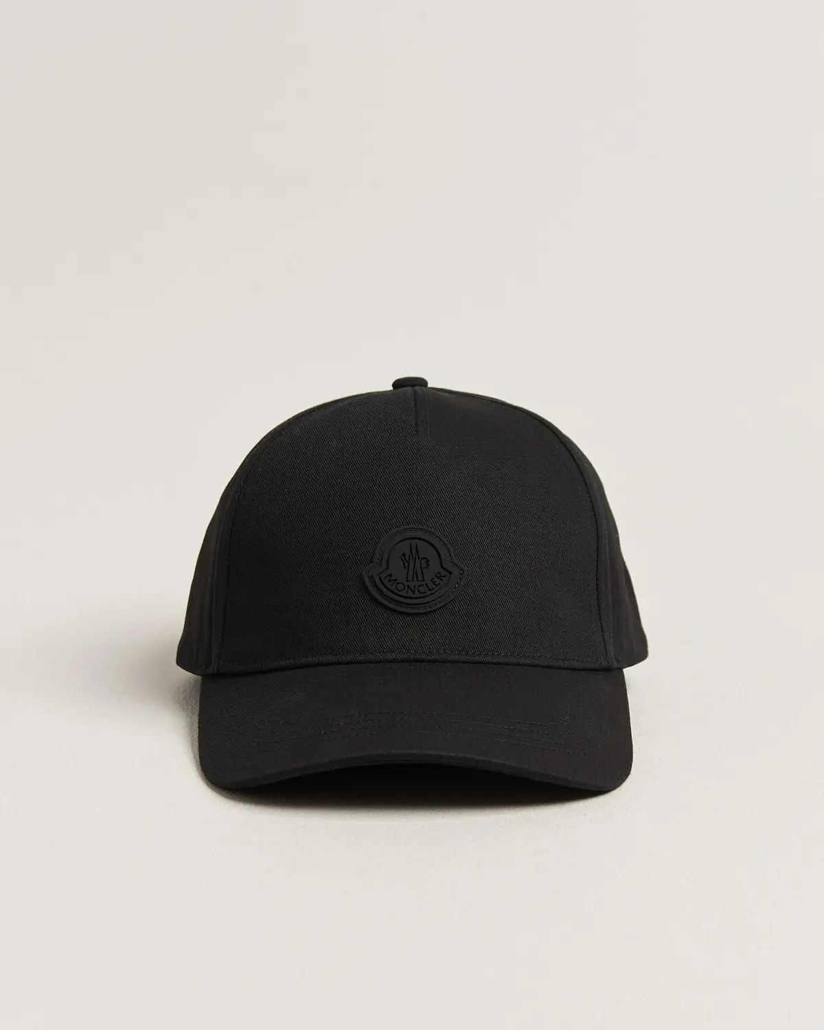 Moncler Tonal Logo Cap Black