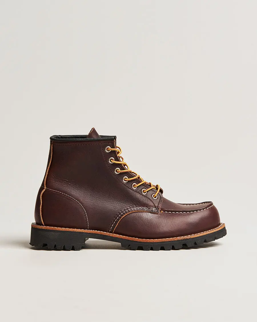 Red Wing Shoes Roughneck Boot Briar Oil Slick Leather