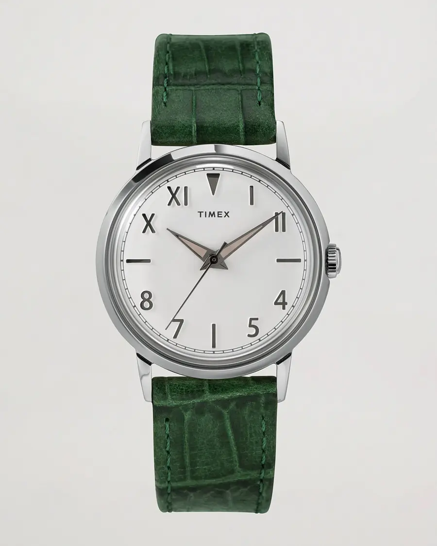 Timex Marlin Hand-Wound 34mm White Dial