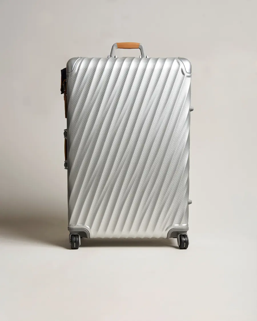 TUMI Extended Trip Aluminum Packing Case Texture Silver