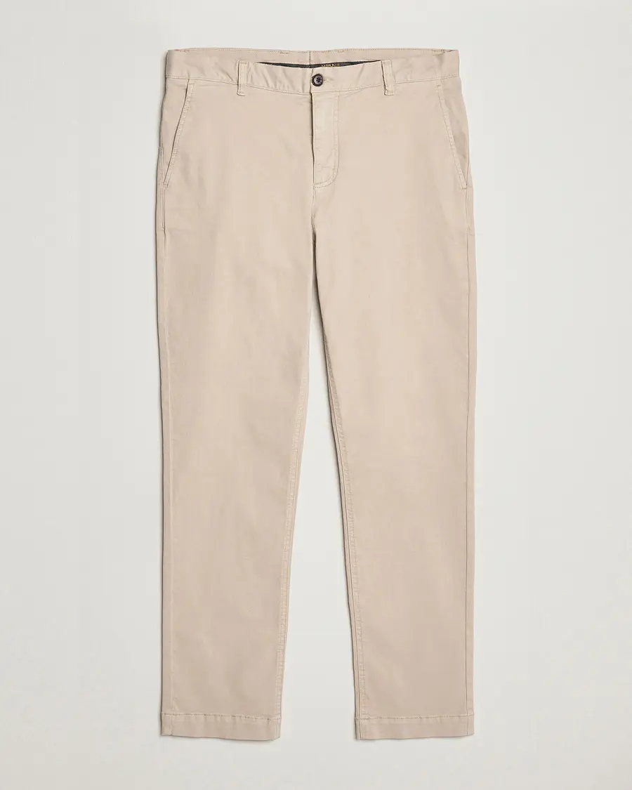 Morris Jeffrey Brushed Chinos Khaki