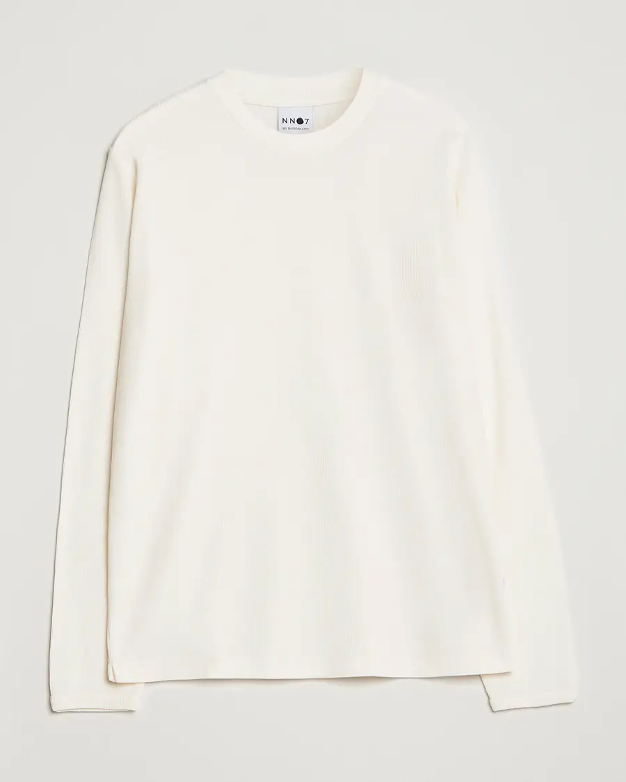 NN07 Clive Knitted Sweater Egg White