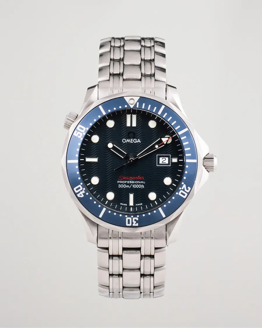 Omega Pre-Owned Seamaster Diver 300M 22218000 Steel Blue