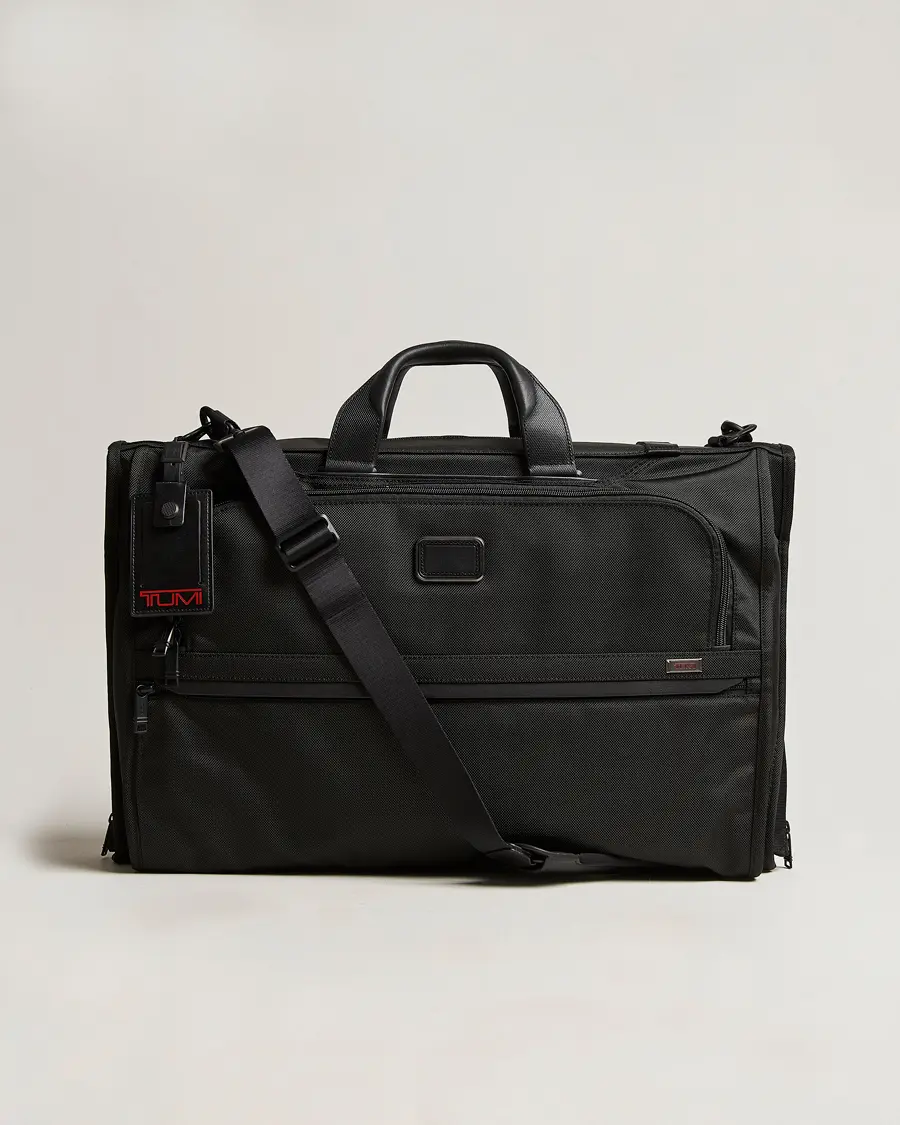 TUMI Alpha 3 Garment Tri-Fold Carry On Black