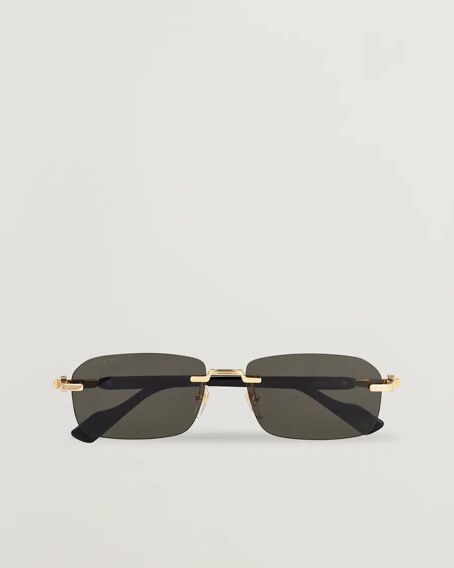 Gucci GG1221S Sunglasses Gold/Black