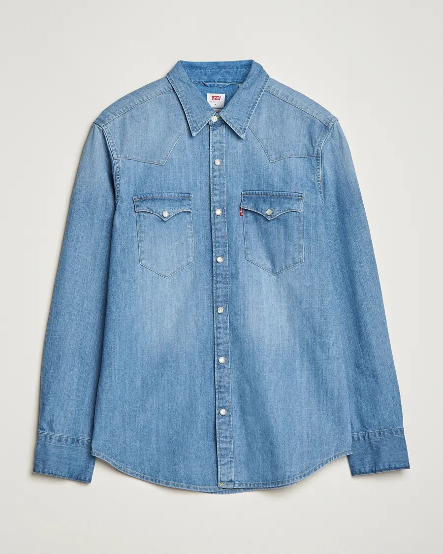 Levi's Barstow Western Standard Shirt Light Blue