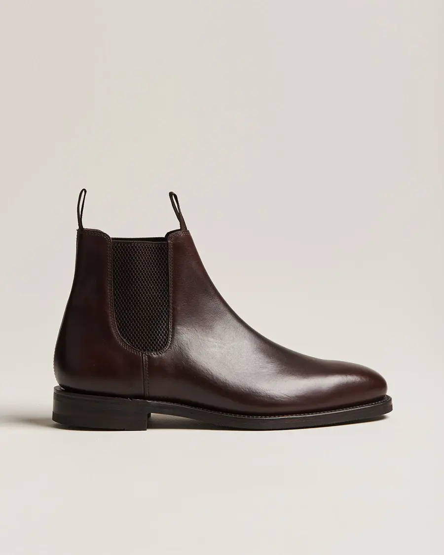Loake 1880 Emsworth Chelsea Boot Dark Brown Leather