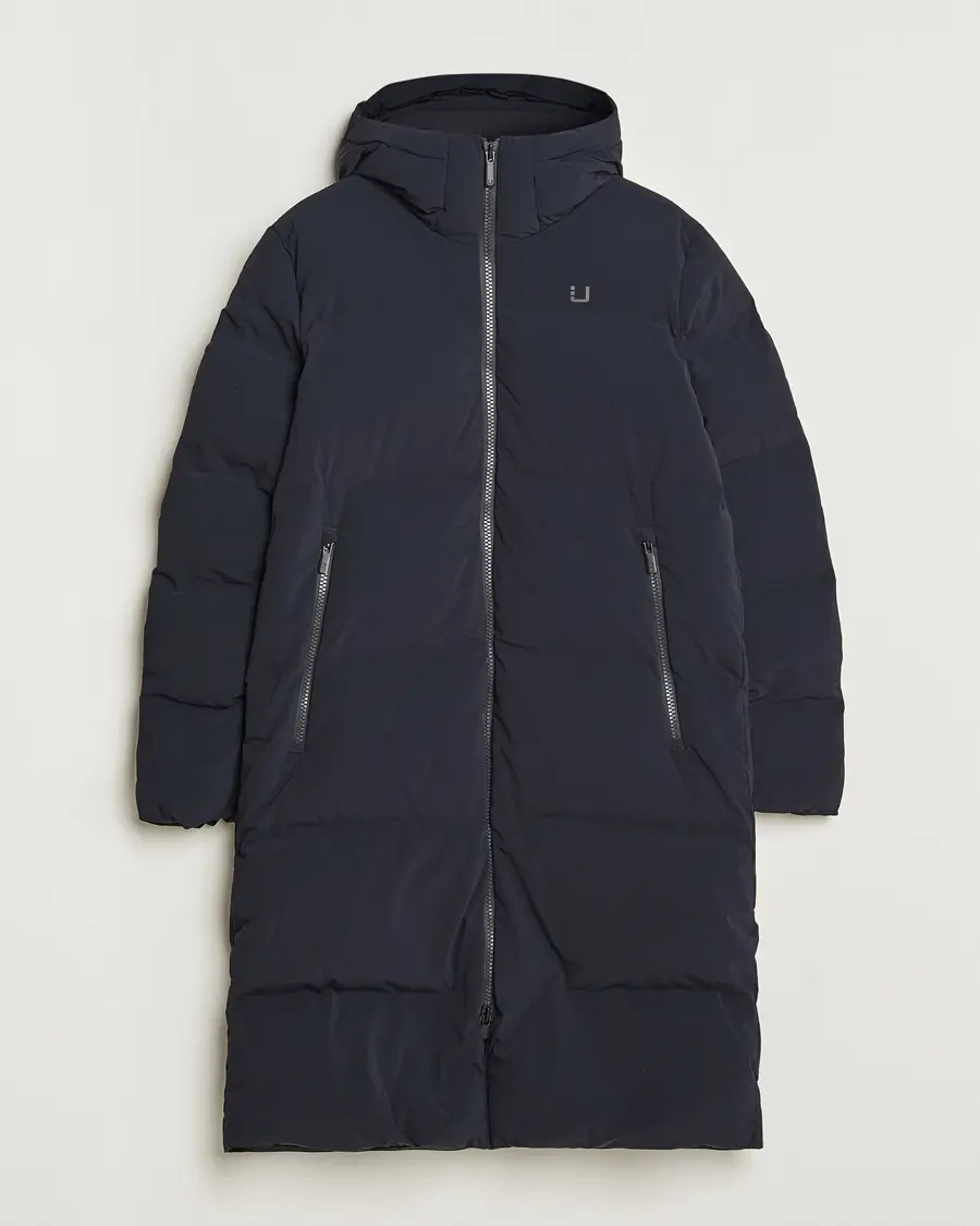 UBR Tycoon Padded Long Coat Black