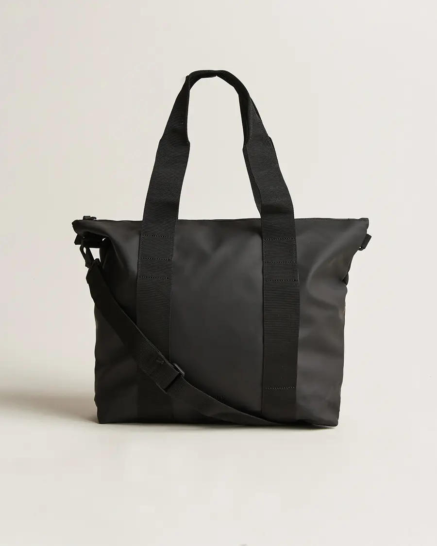 RAINS Tote Bag Rush Black