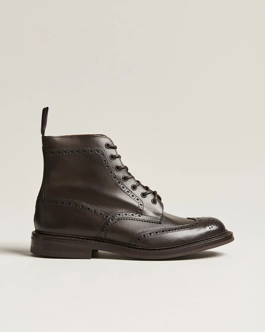 Tricker's Stow Dainite Country Boots Espresso Calf