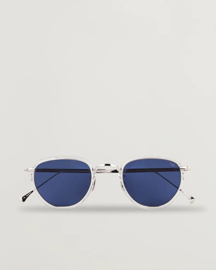 Eyevan 7285 797 Sunglasses Silver/Blue