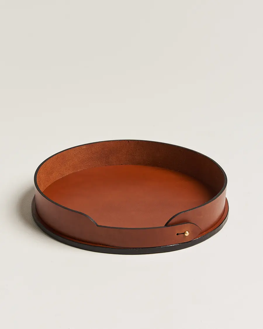 Tärnsjö Garveri Leather Tray 007 Light Brown