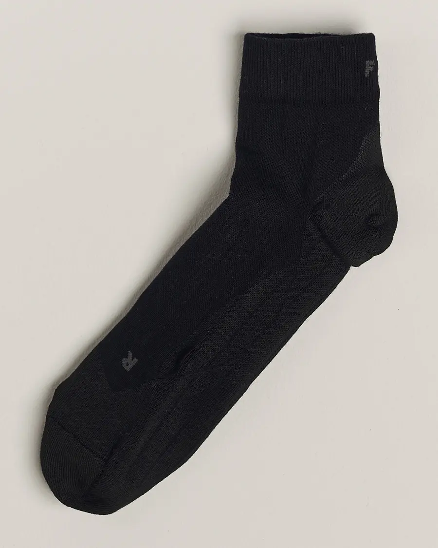 Falke GO2 Short Golf Socks Black