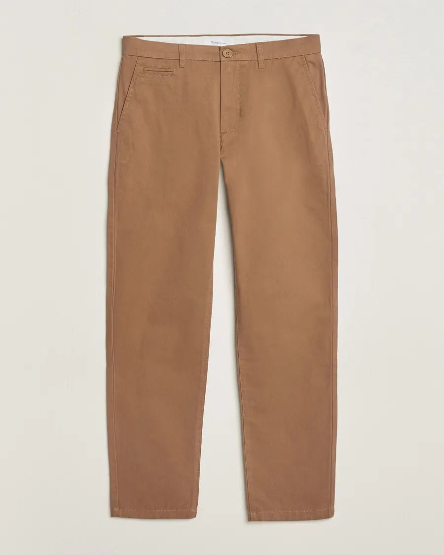 KnowledgeCotton Apparel Chuck Regular Cotton Twill Chino Tuffet