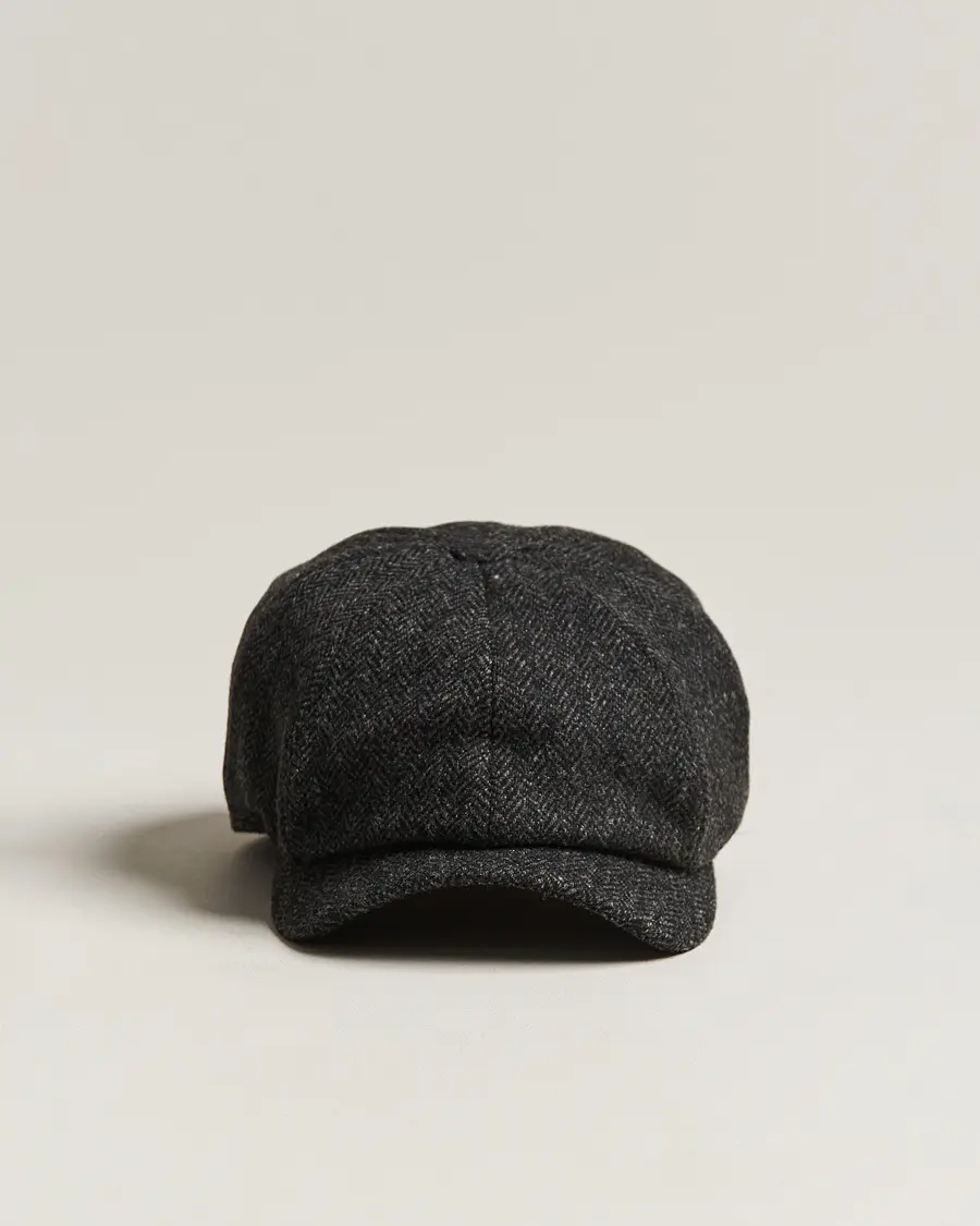 Wigéns Newsboy Classic Shetland Wool Dark Grey
