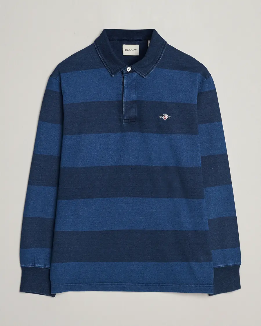 GANT Barstriped Rugger Navy/Indigo