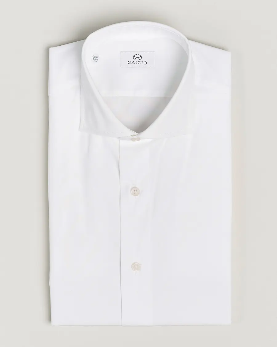 Grigio Comfort Stretch Dress Shirt White