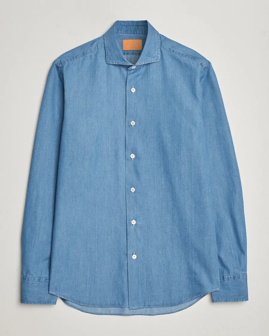 Grigio Denim Shirt Medium Blue
