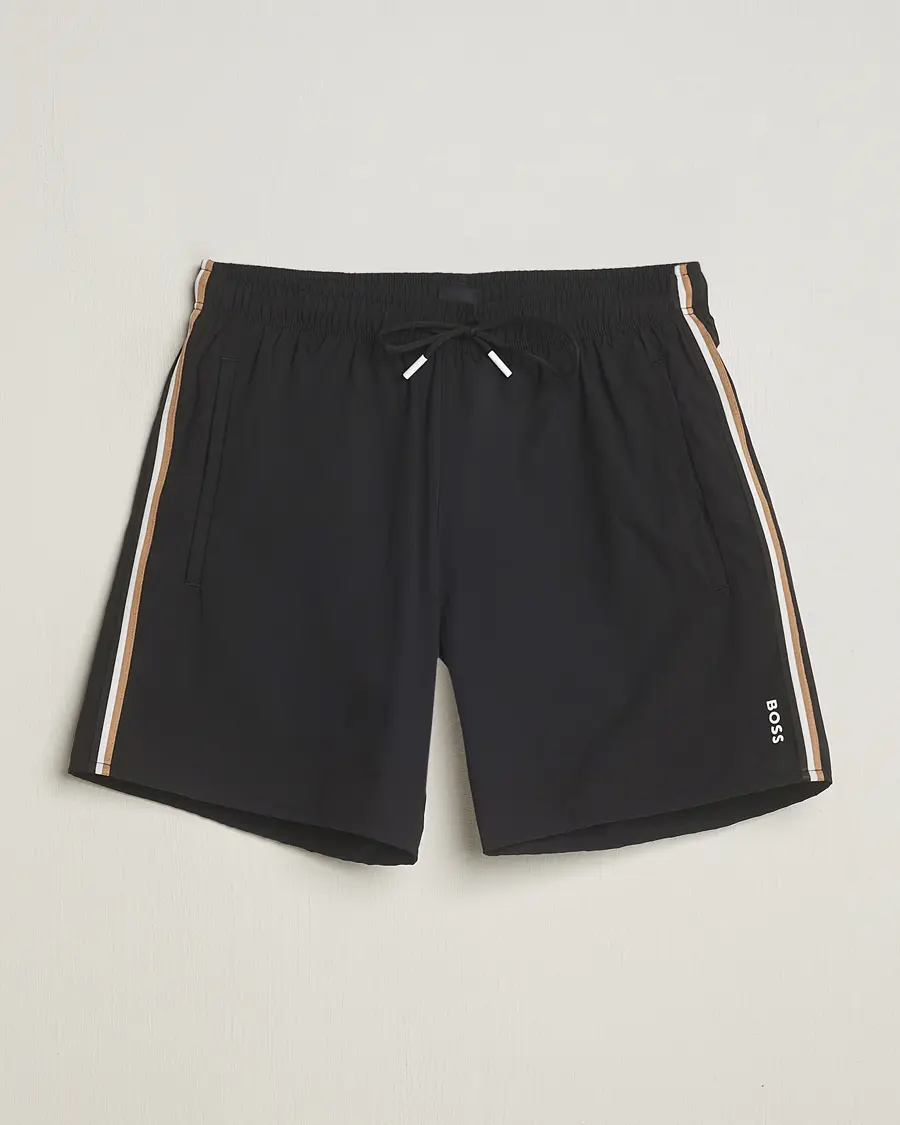 BOSS BLACK Iconic Swimshorts Black