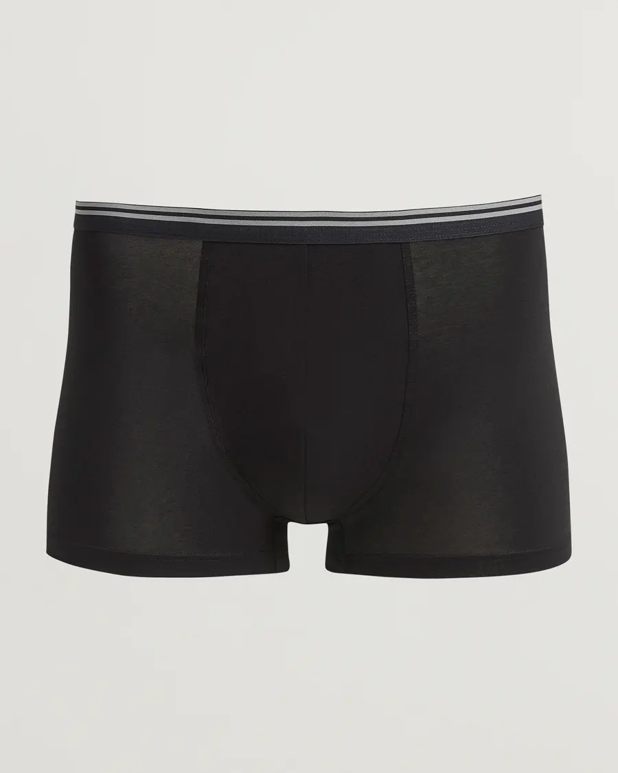 Zimmerli of Switzerland Pure Comfort Boxer Shorts Black