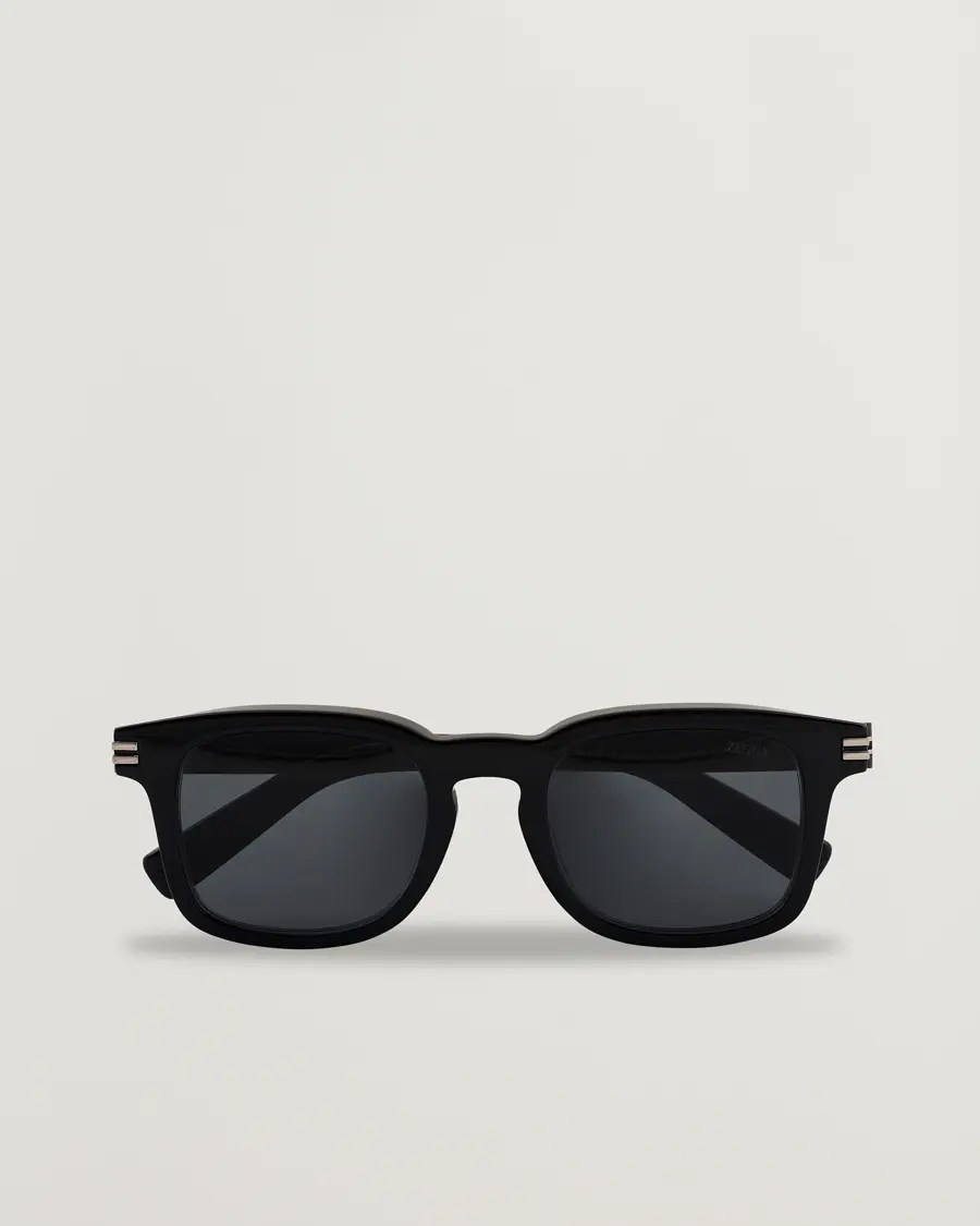 Zegna EZ0230 Sunglasses Black/Smoke