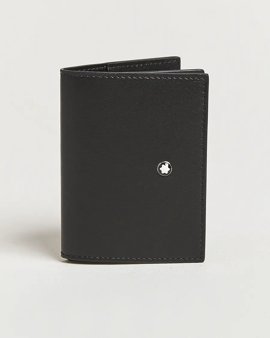 Montblanc Soft Trio Card Holder 4cc Black
