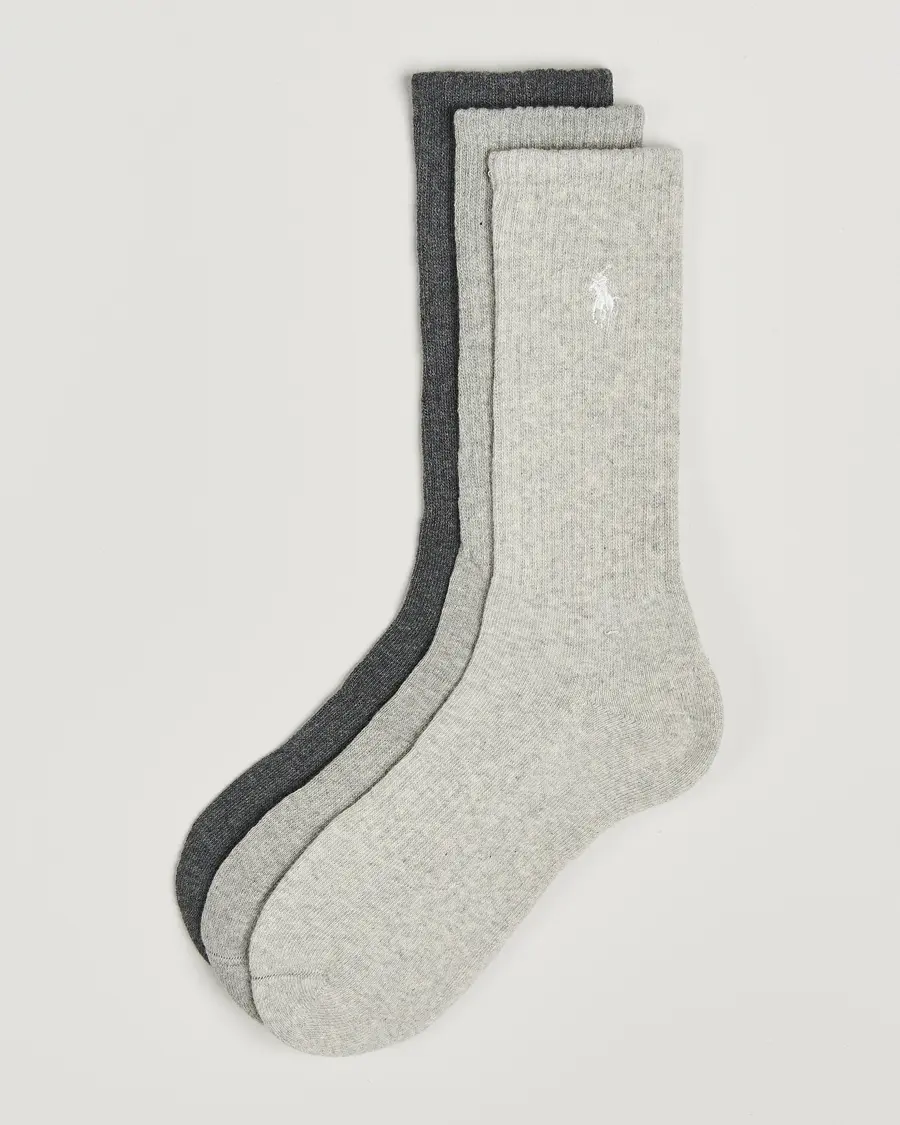 Polo Ralph Lauren3-Pack Tonal Crew SocksMulti