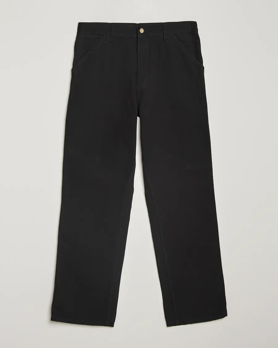 Carhartt WIP Single Knee Pants Dearborn Canvas Black