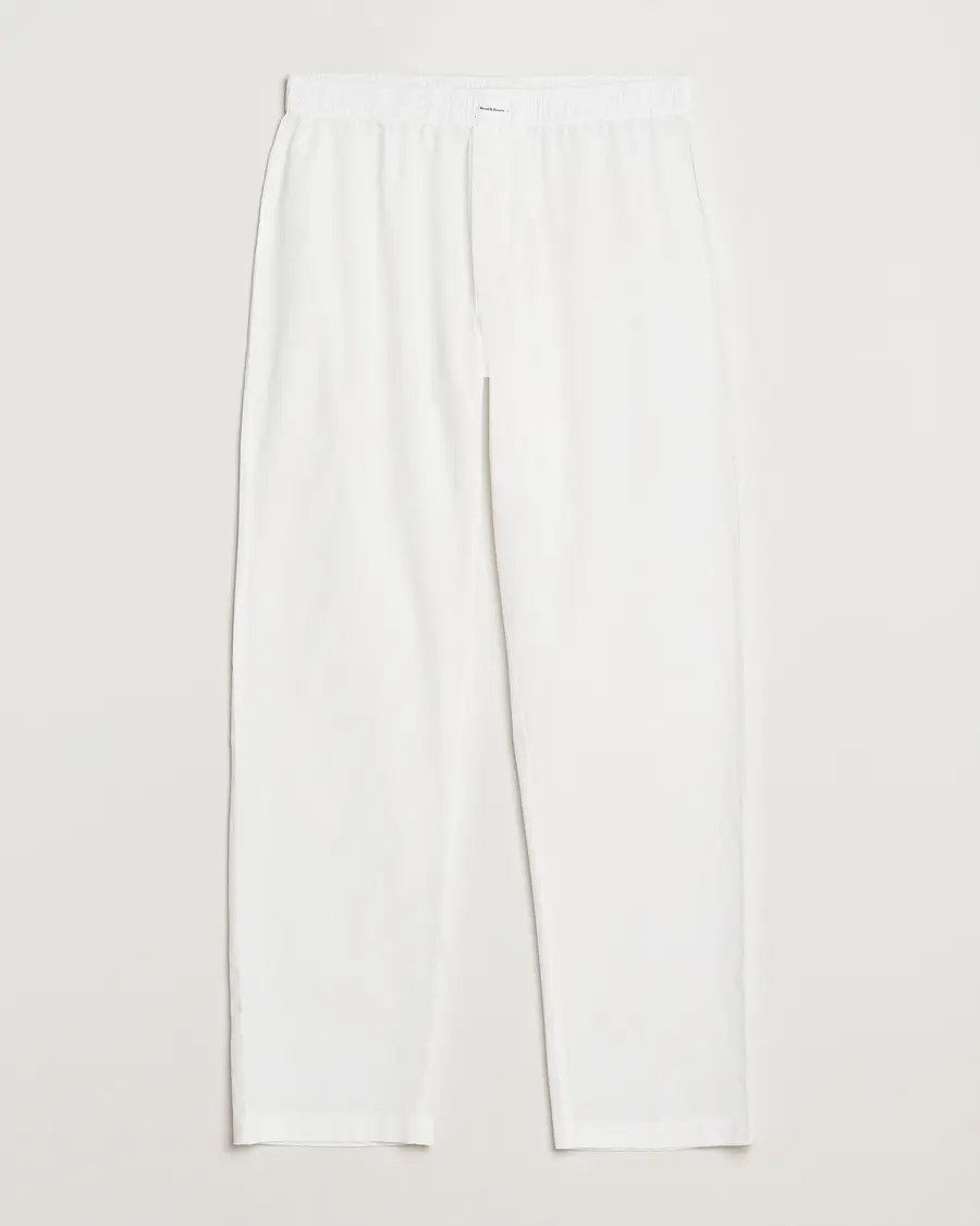 Bread & Boxers Woven Pyjama Pant White