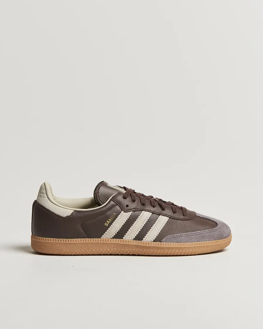 adidas Originals Samba OG Sneaker Dark Brown/Beige
