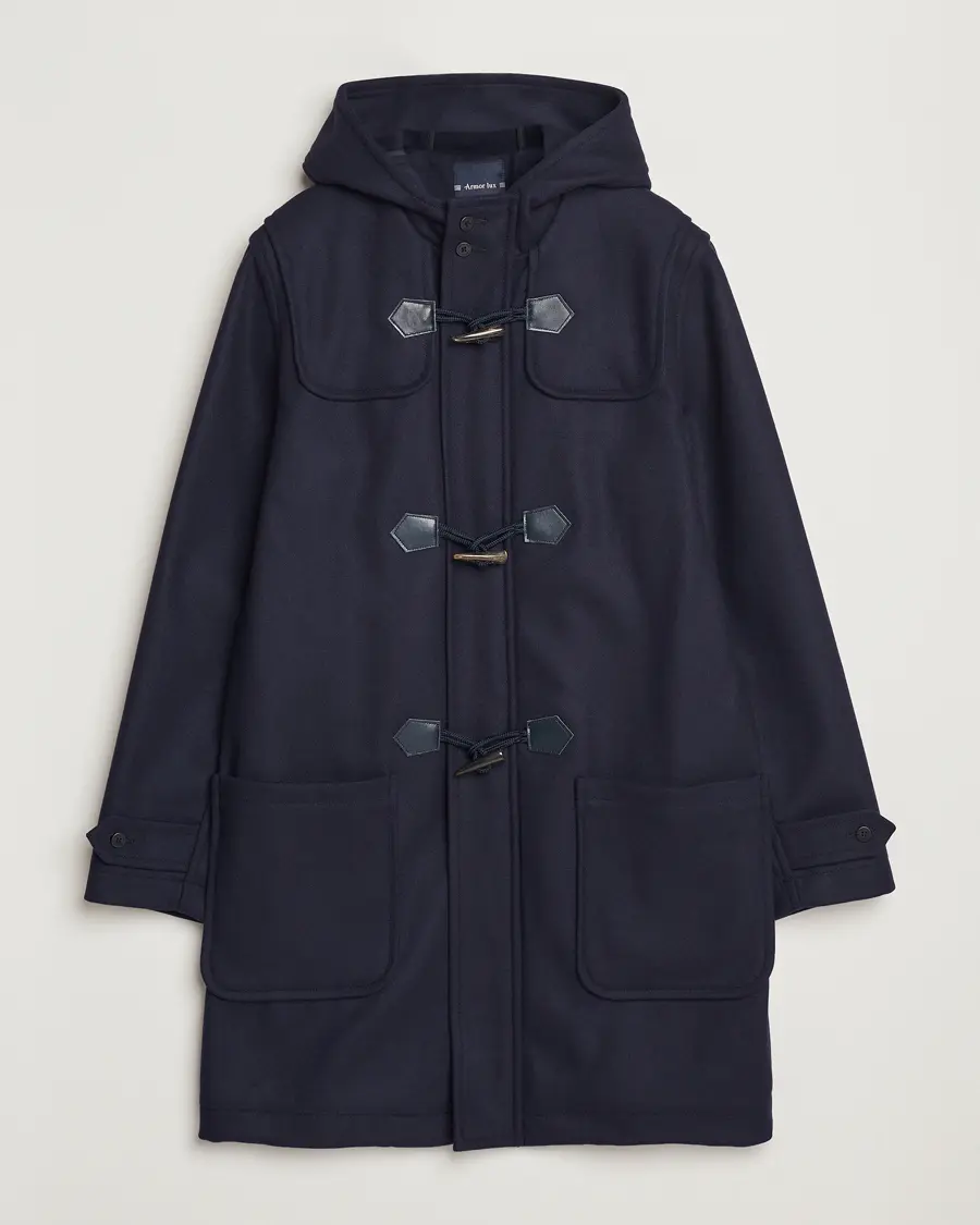 Armor-lux Quimper Duffle Coat Navy