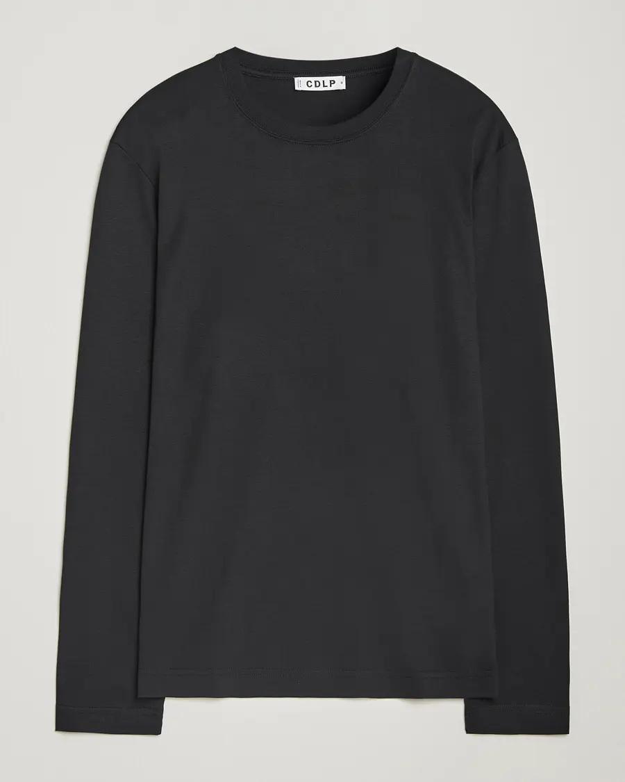 CDLP Midweight Long Sleeve T-Shirt Black
