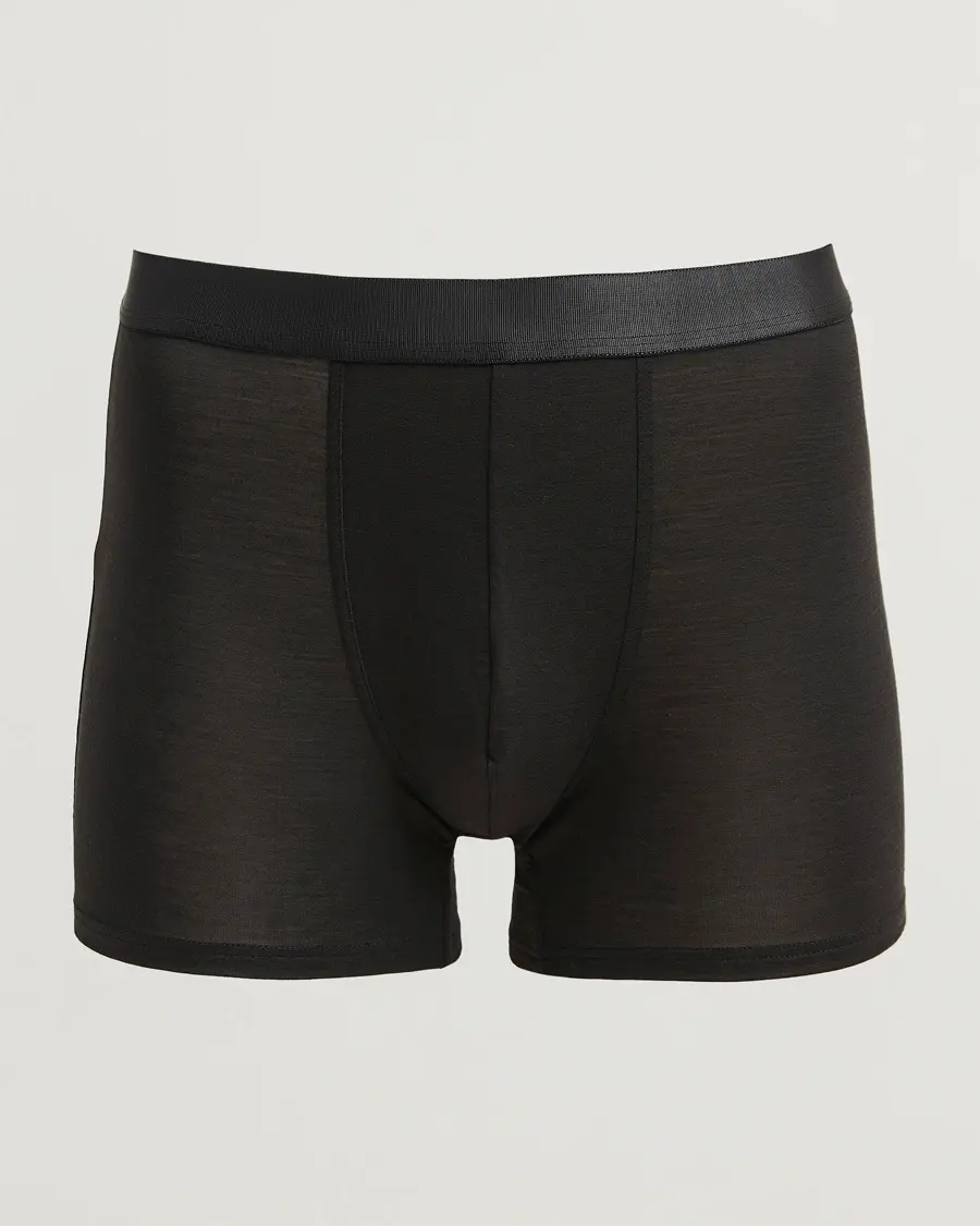 CDLP Wool Boxer Brief Black