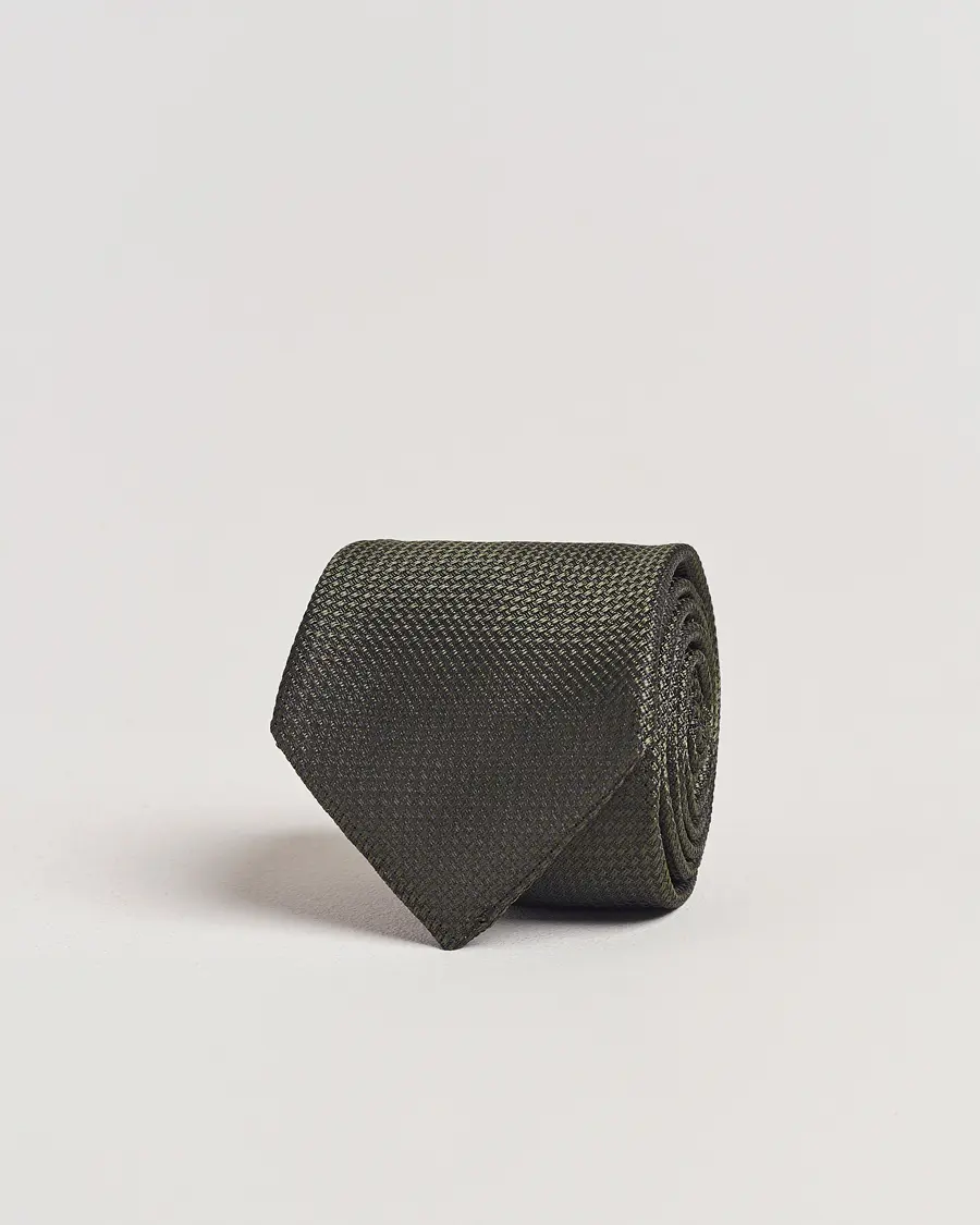 Morris Structure Tie Olive