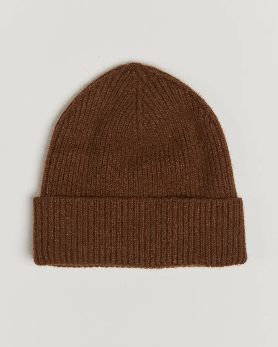 Le BonnetLambswool/Caregora BeanieWalnut