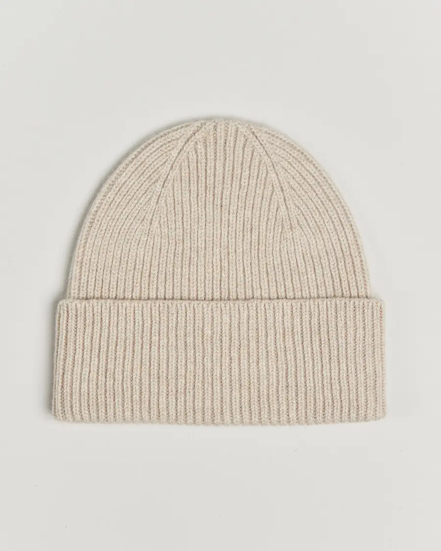 Colorful Standard Merino Wool Beanie Ivory White