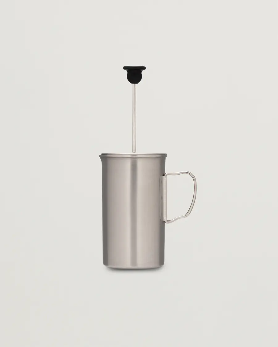 Snow Peak French Press Coffee Maker Titanium