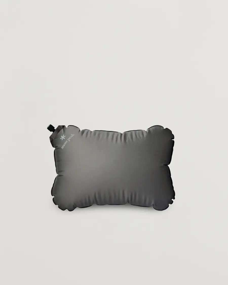 Snow Peak Stretch Pillow Grey