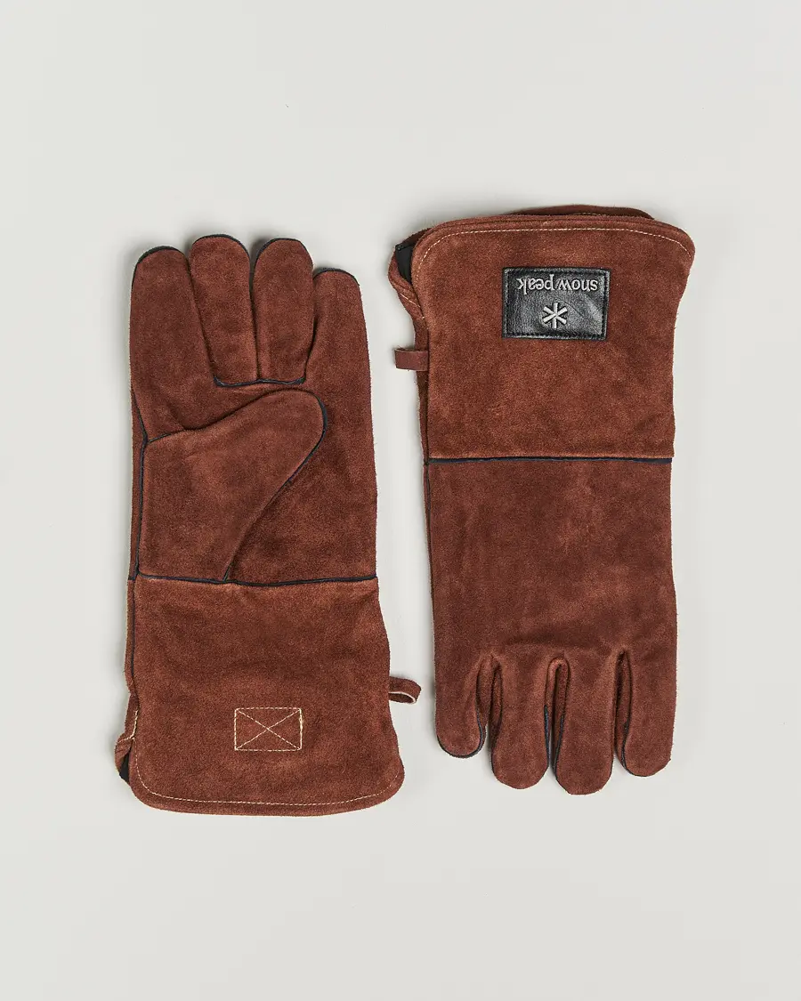 Snow Peak Fireside Gloves Brown