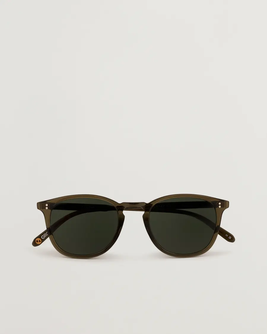 Garrett Leight Kinney 49 Sunglasses Olive/Green