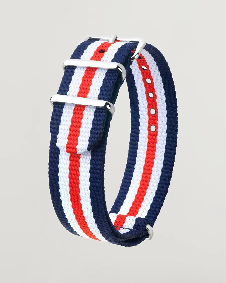 HIRSCH Rush Striped Nato Watch Strap