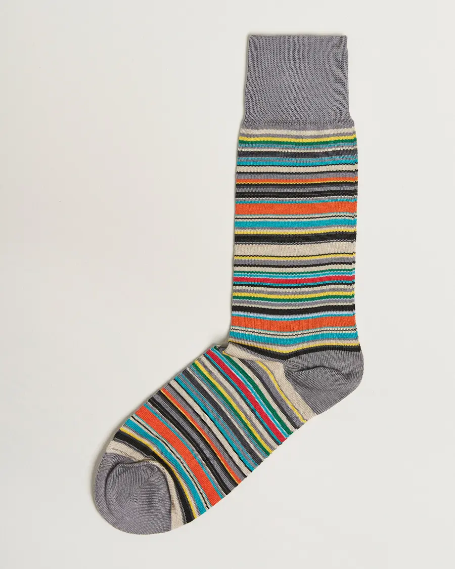 Paul SmithMulitstripe SocksGrey
