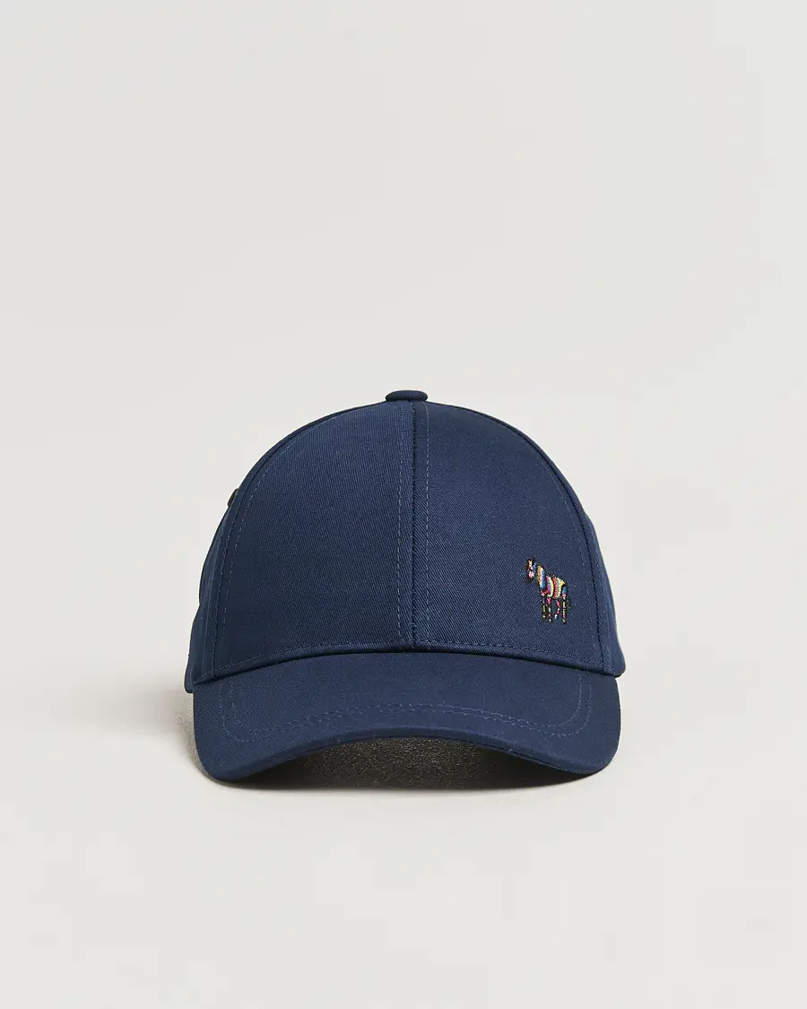 PS Paul Smith Baseball Zebra Cap Navy
