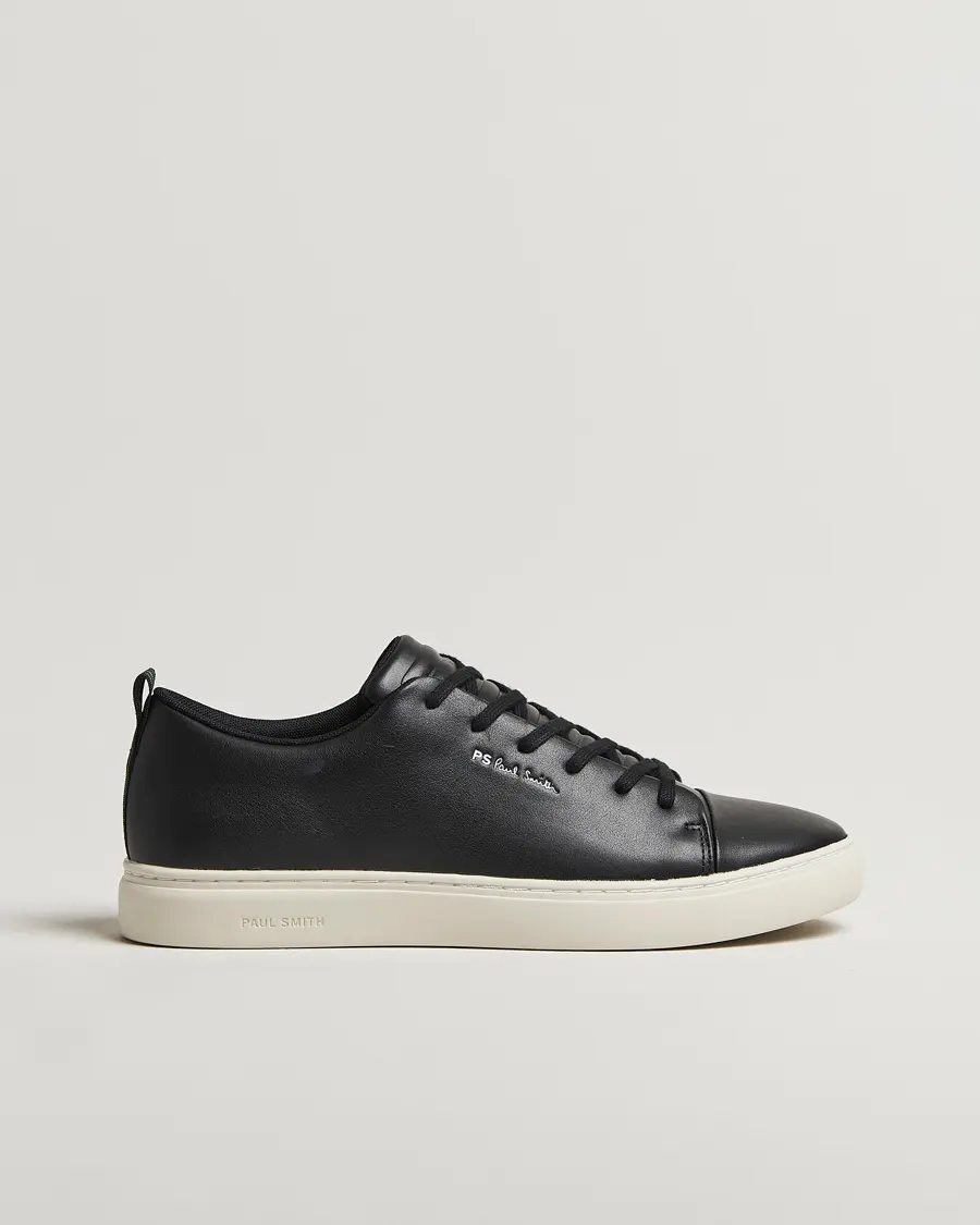 PS Paul Smith Lee Cap Toe Leather Sneaker Black