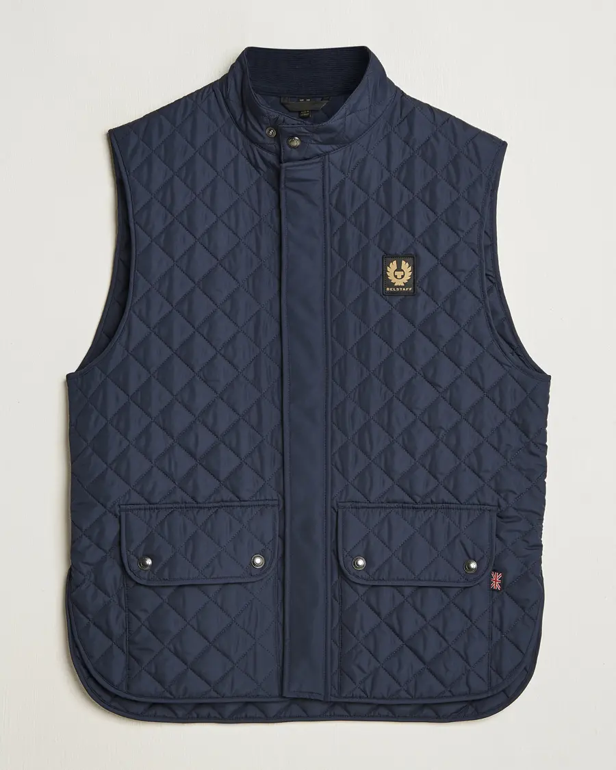 Belstaff Icon Gilet Dark Ink
