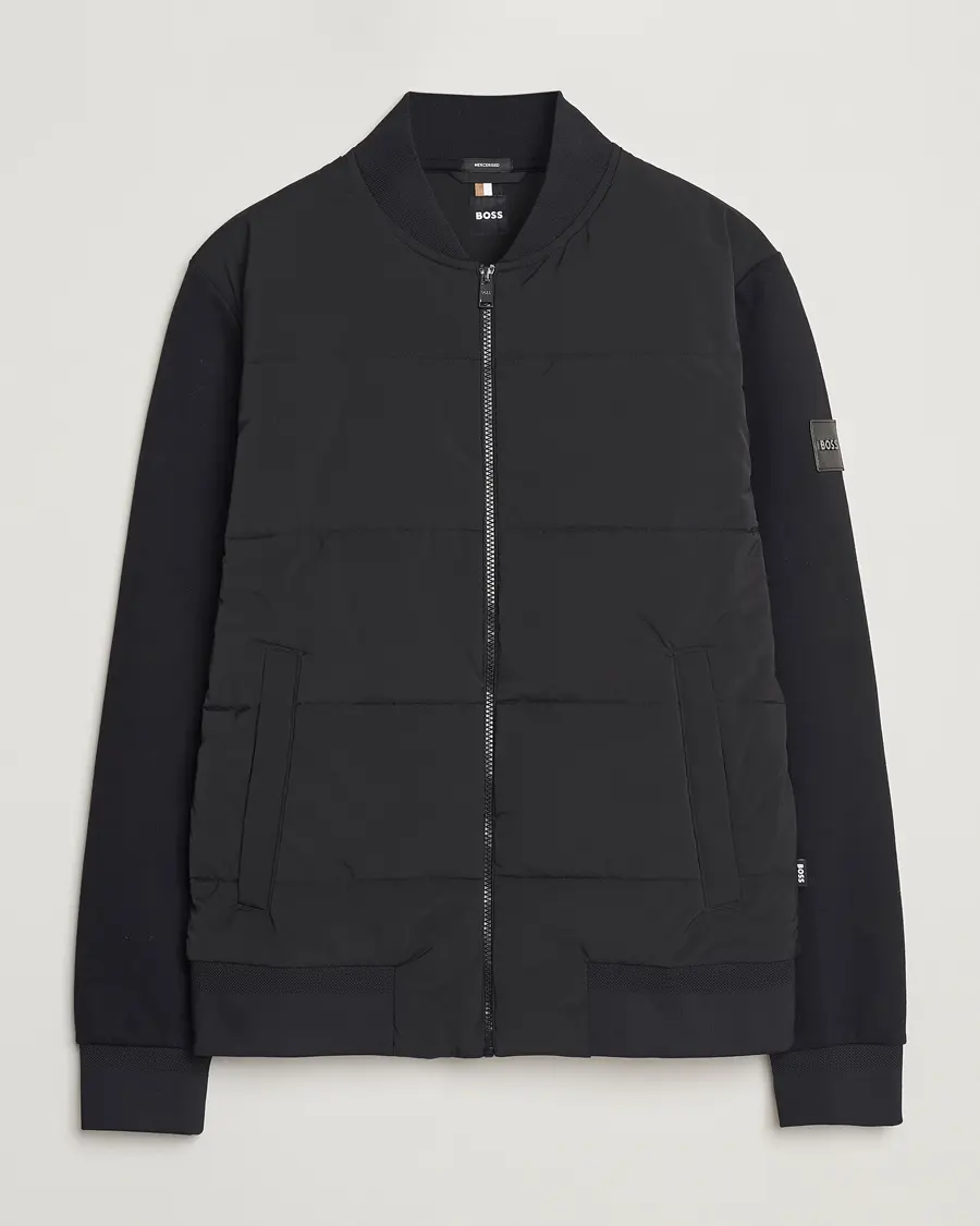 BOSS BLACK Skiles Hybrid Jacket Black