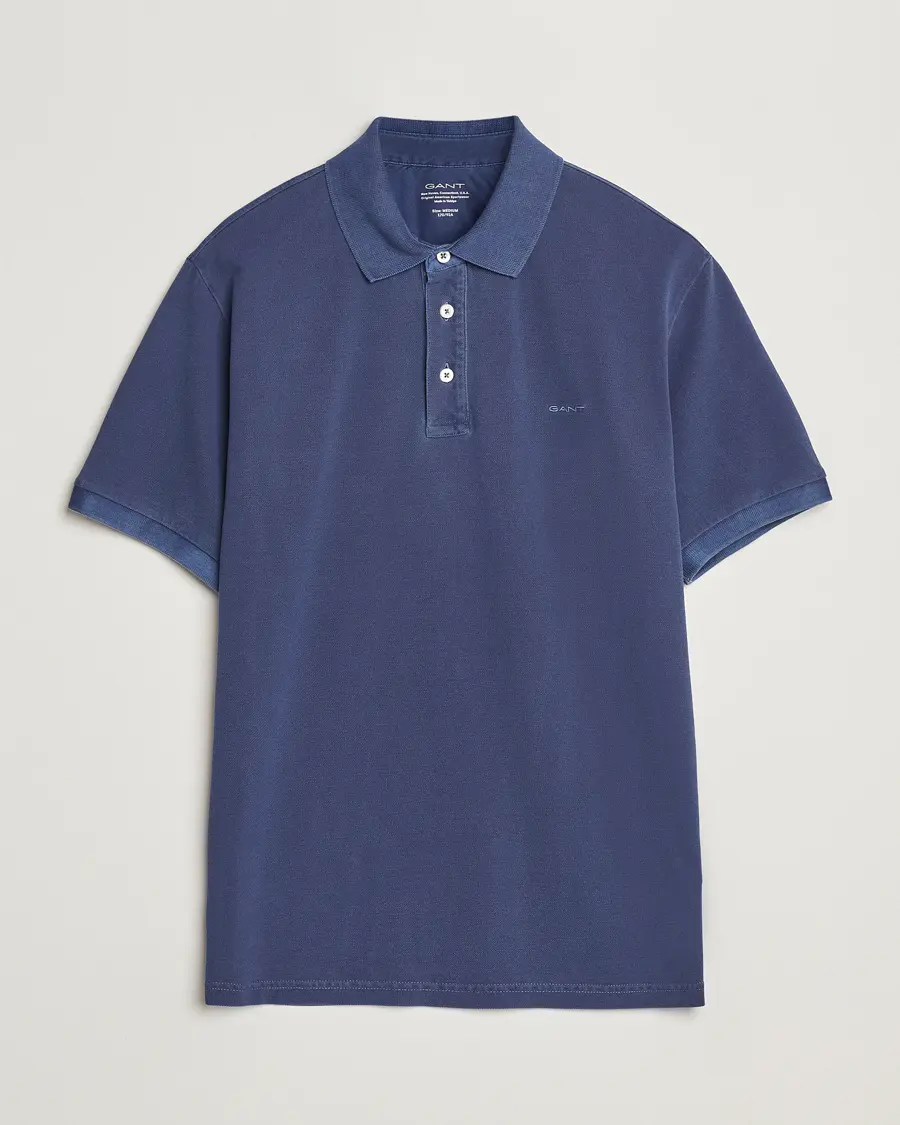 GANT Sunfaded Polo Persian Blue